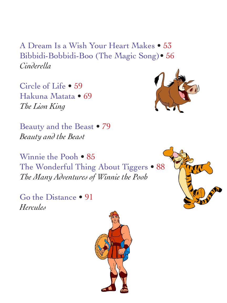 Disney's My First Songbook - Volume 1