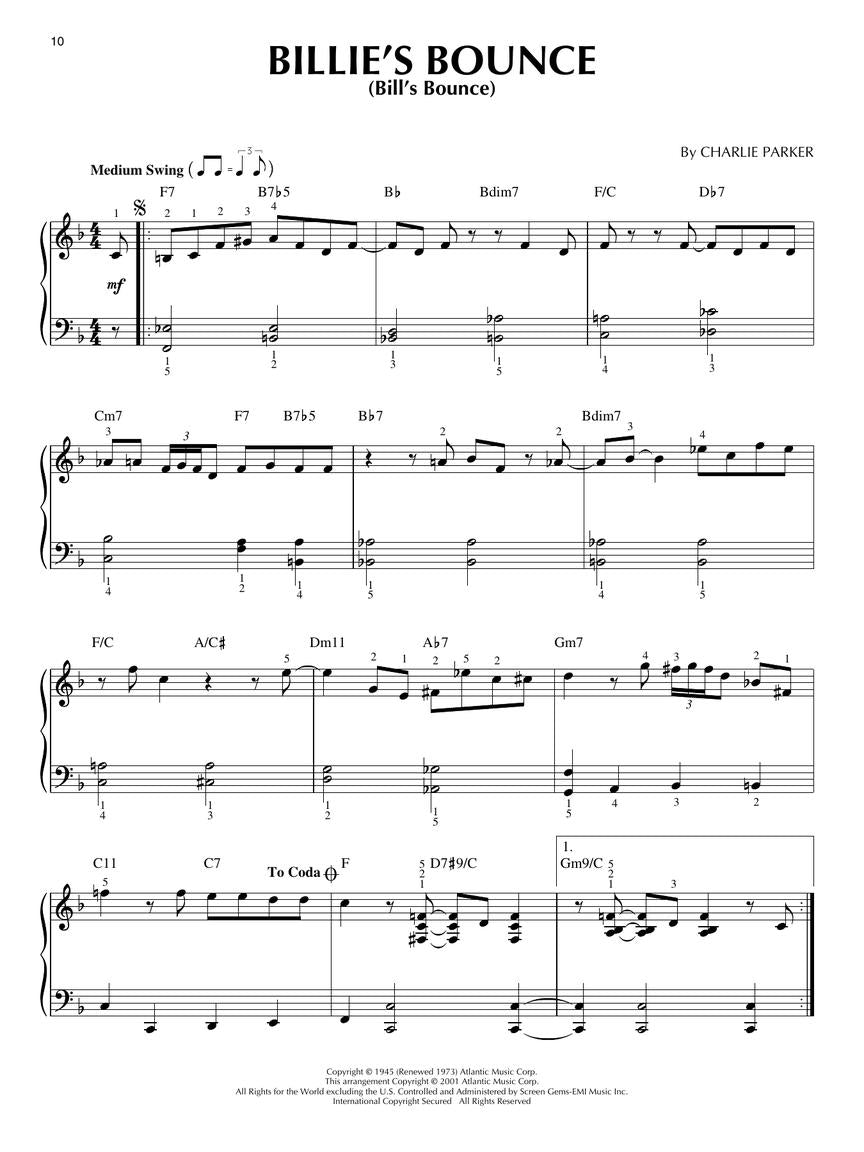 Bebop Jazz - Jazz Piano Solos, Vol. 4