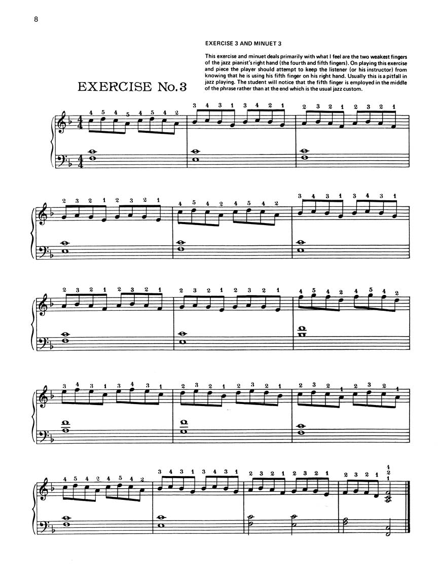 Peterson, Oscar - Jazz Exercises, Minuets, Etudes & Pieces for Piano