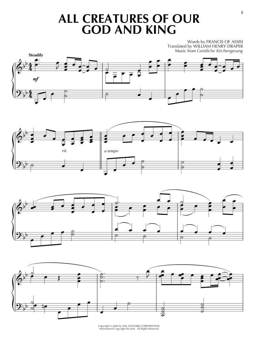 Sunday Solos for Piano - Preludes, Offertories & Postludes