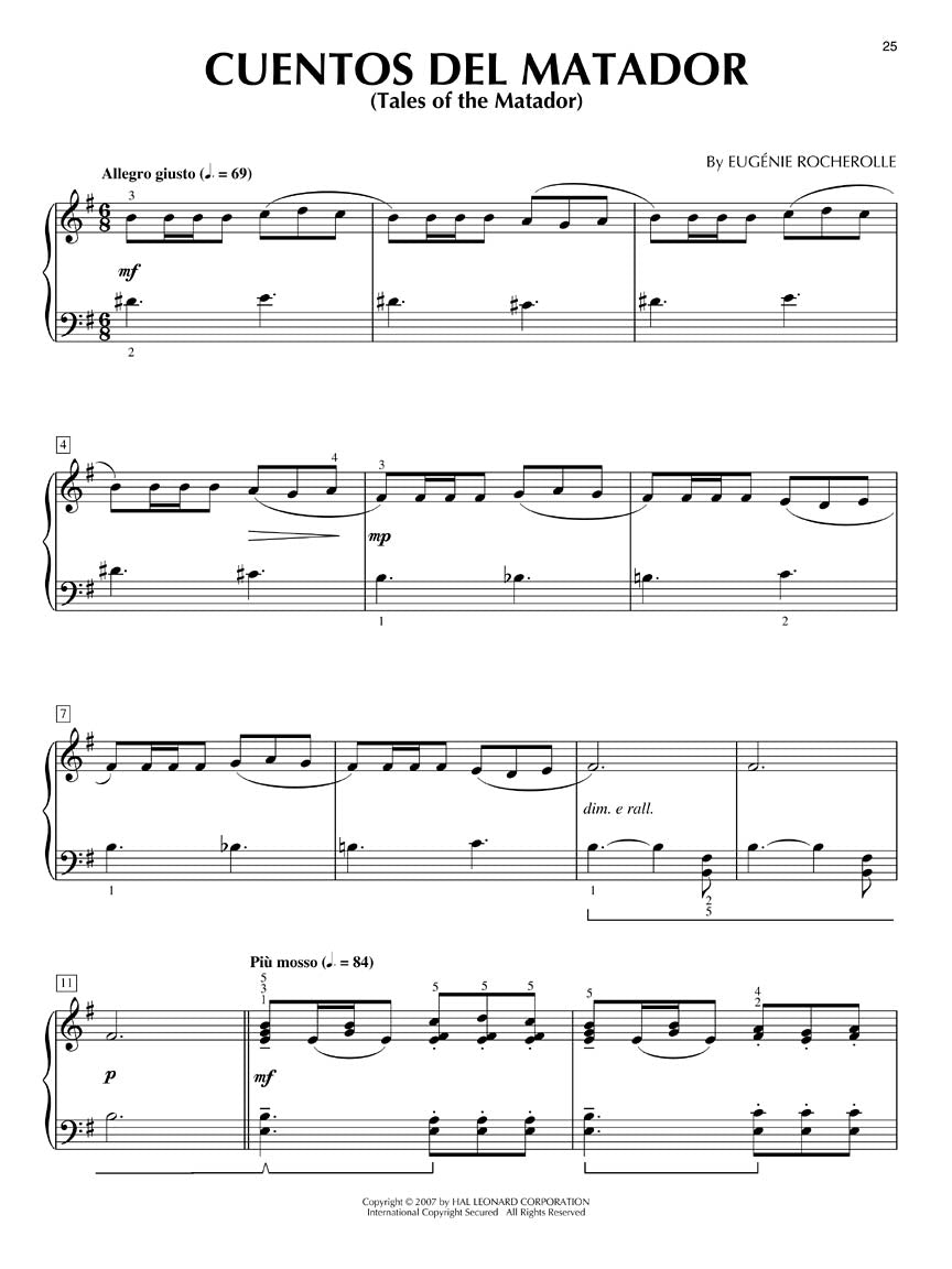 Rocherolle Recuerdos Hispanicos (Spanish Memories)