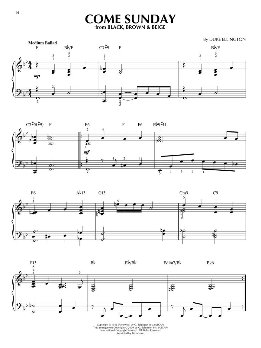 Ellington, Duke - Jazz Piano Solos, Vol. 9