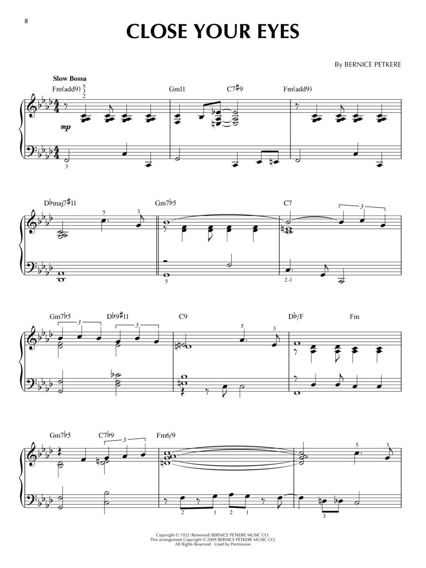 Jazz Ballads - Jazz Piano Solos, Vol. 10