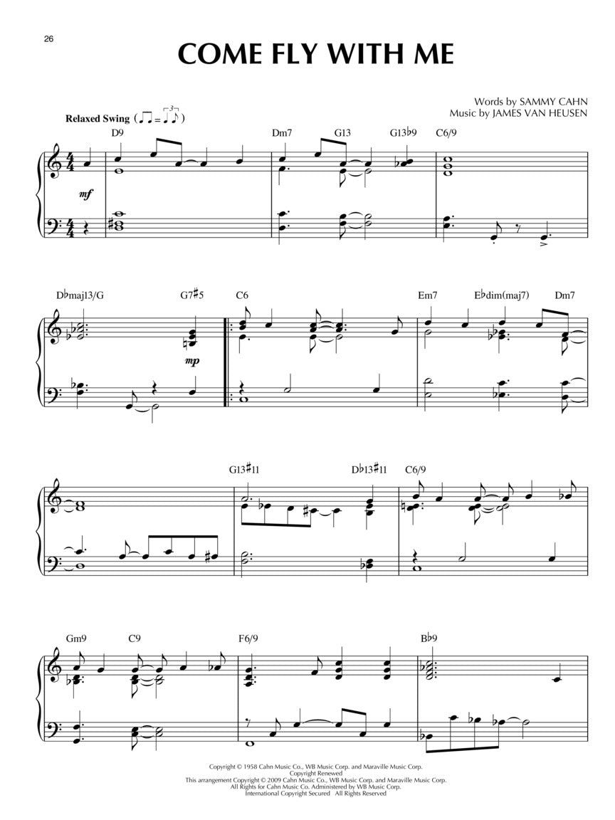 Swinging Jazz - Jazz Piano Solos, Vol. 12