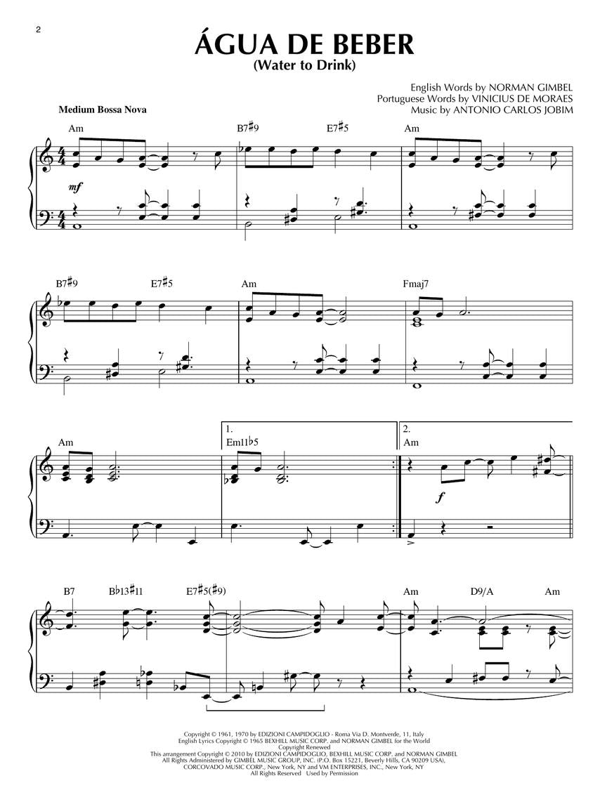 Bossa Nova - Jazz Piano Solos, Vol. 15