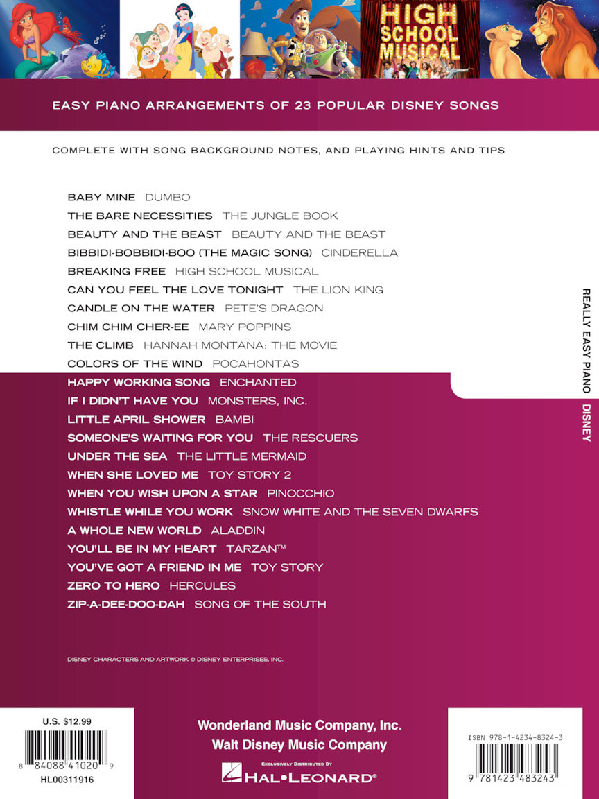 Really Easy Piano - Disney