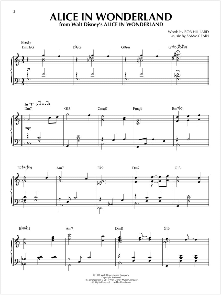 Disney - Jazz Piano Solos Series Vol. 16