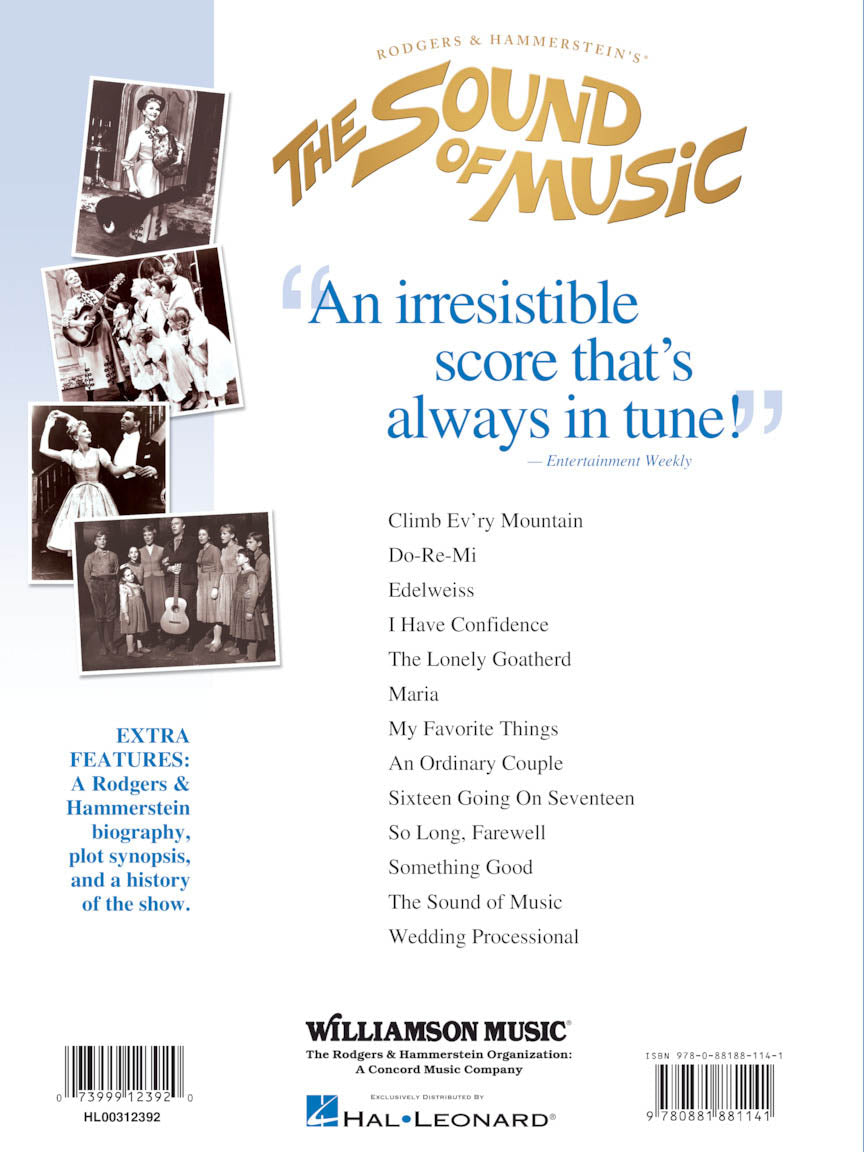 Sound of Music - Revised Vocal Selections