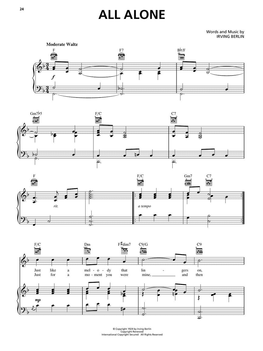 Berlin Irving Berlin Anthology 2nd Edition