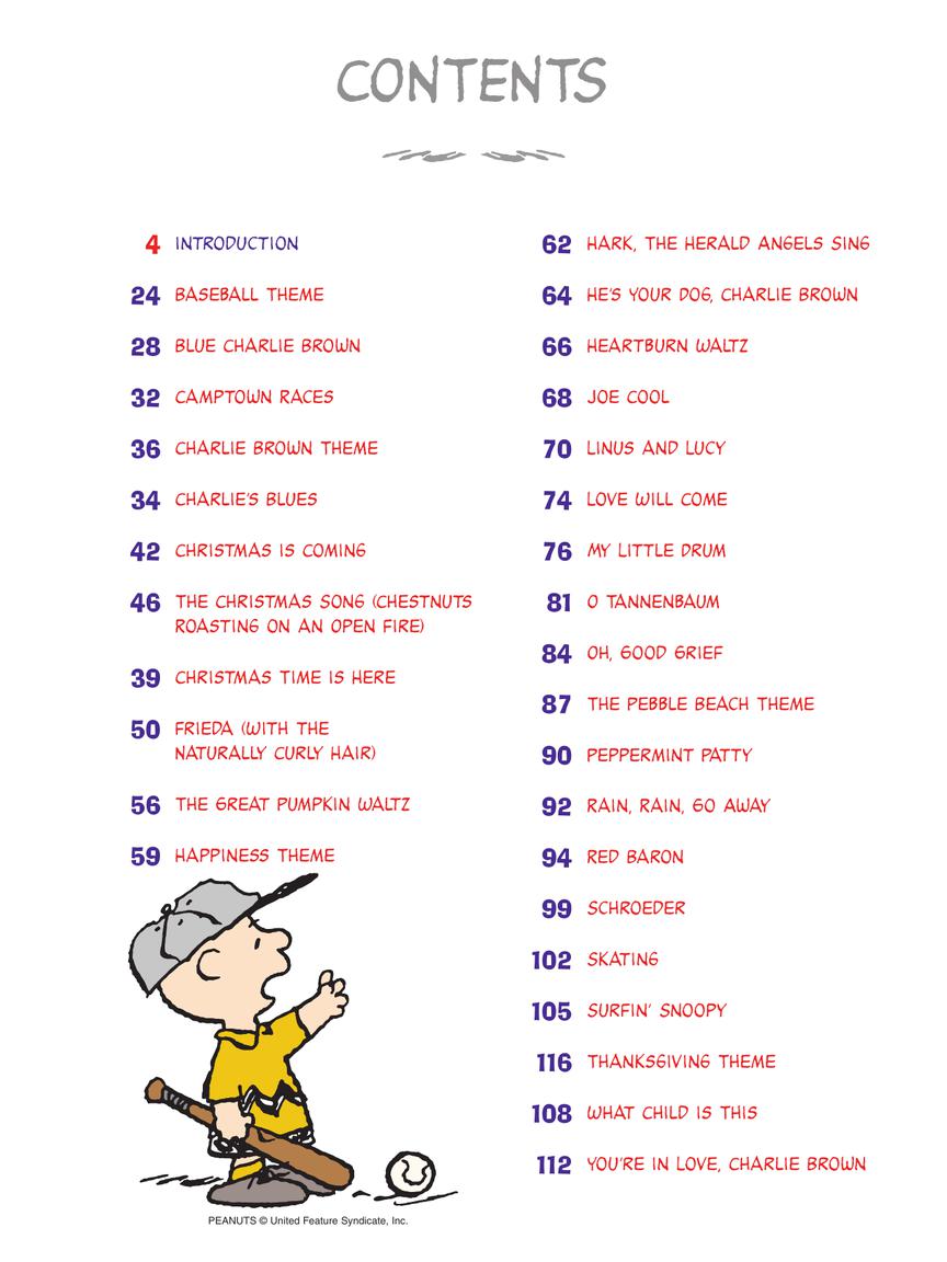 Peanuts® Illustrated Songbook - Piano Solo