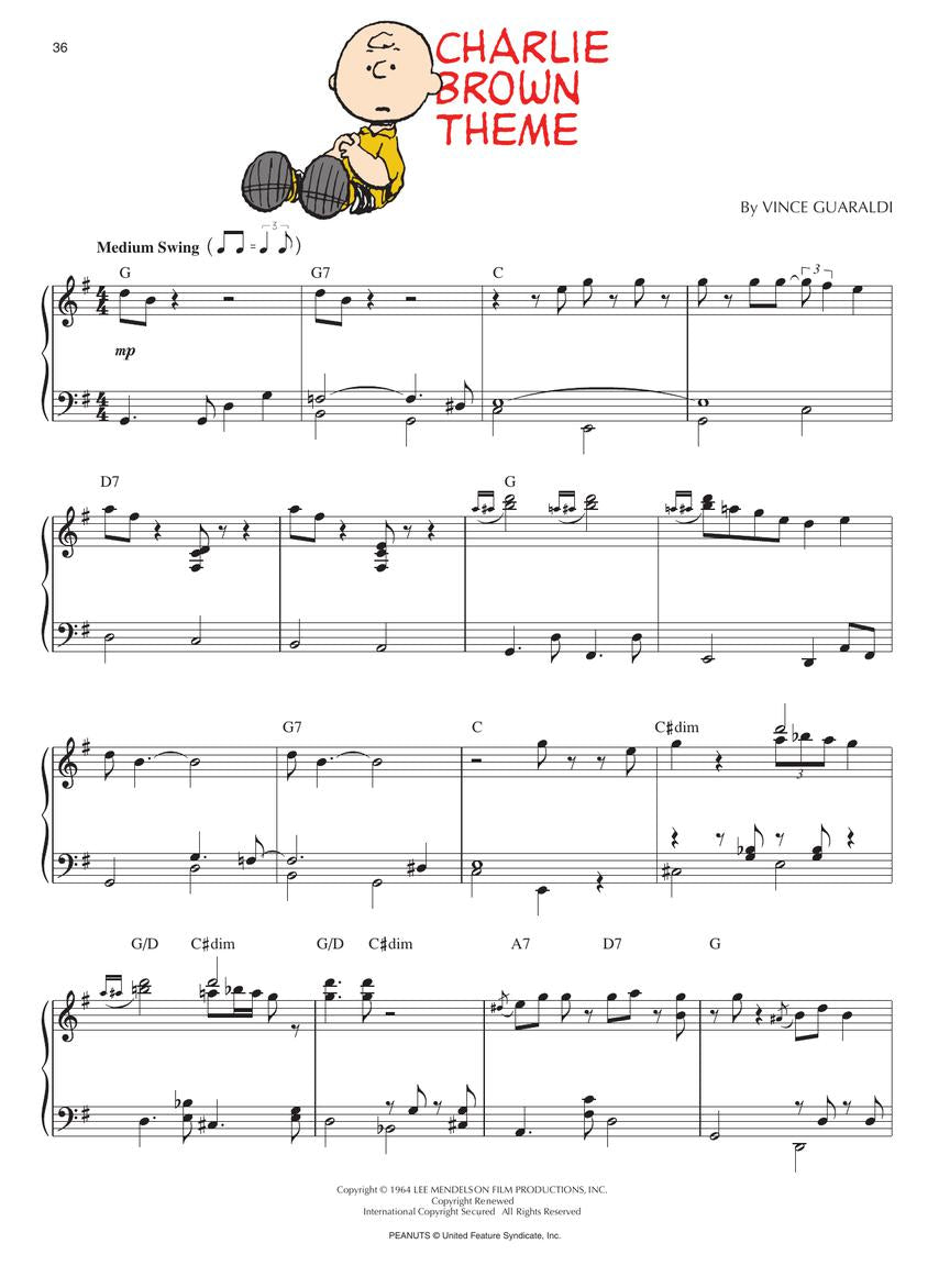 Peanuts® Illustrated Songbook - Piano Solo