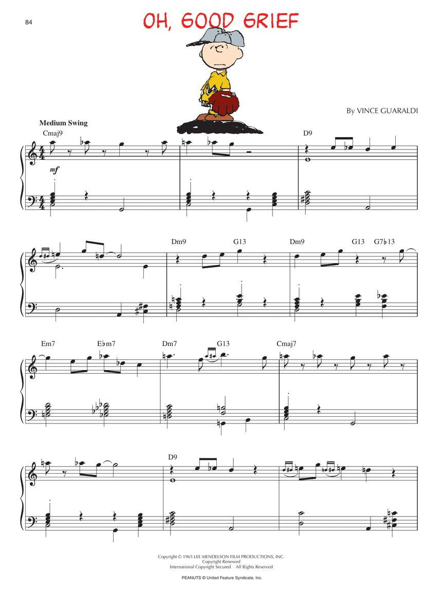 Peanuts® Illustrated Songbook - Piano Solo