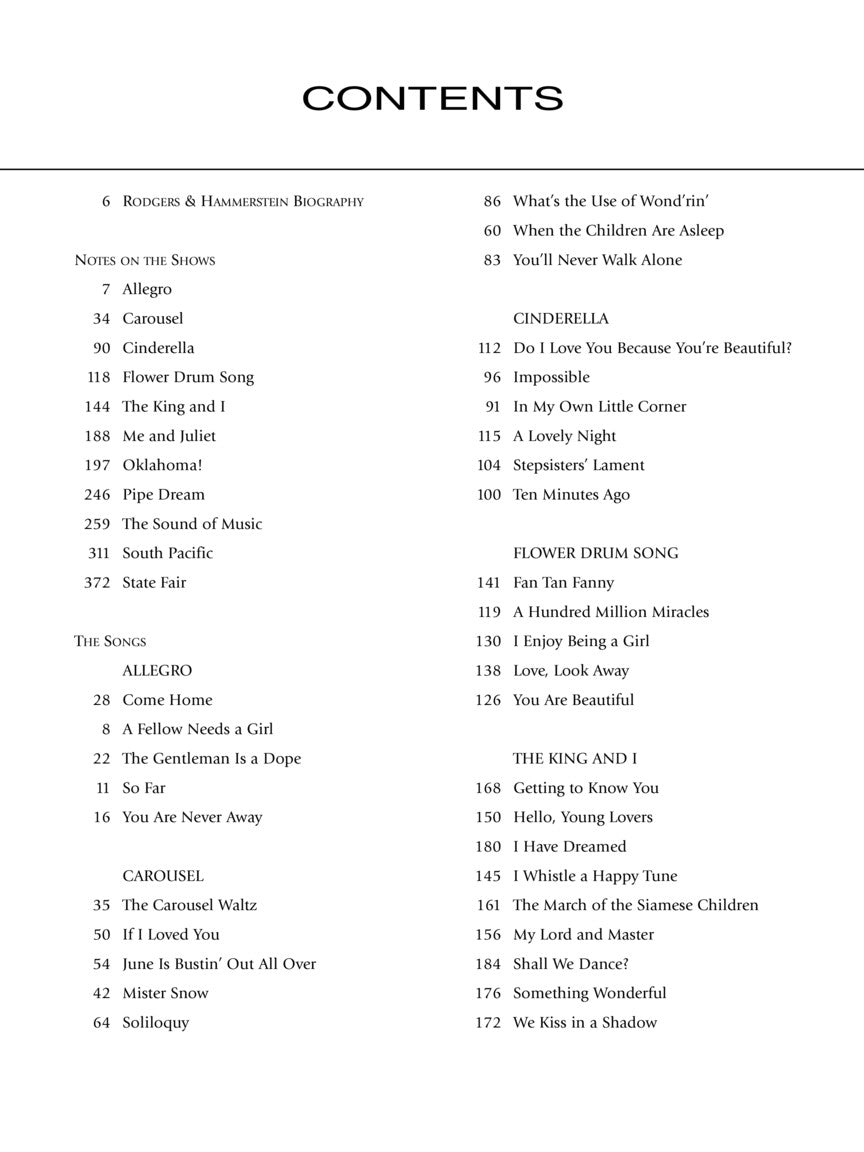 Rodgers & Hammerstein - Collection