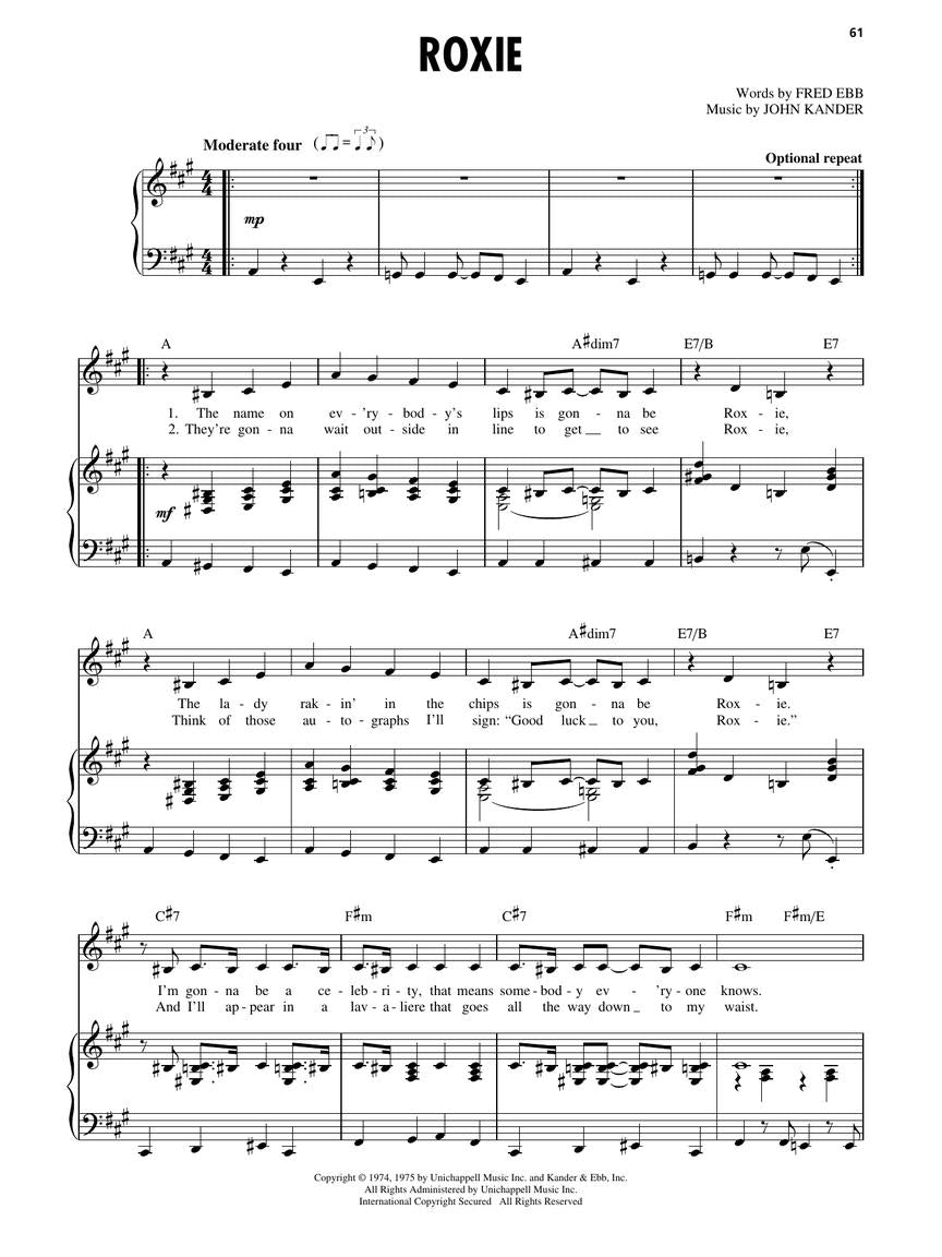 Chicago - Movie Vocal Selections