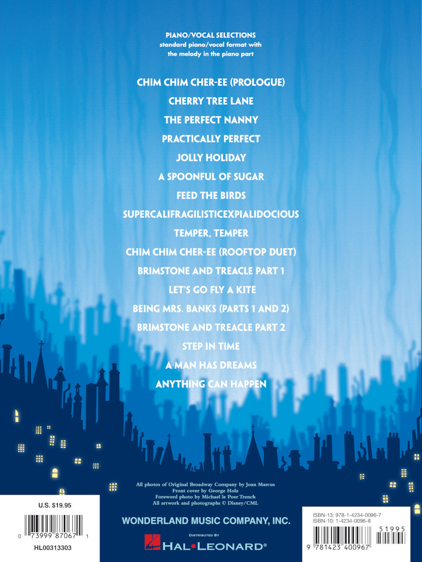 Mary Poppins - Broadway Vocal Selections