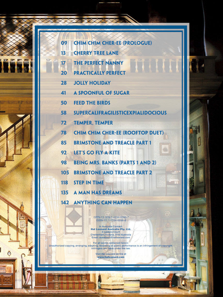 Mary Poppins - Broadway Vocal Selections