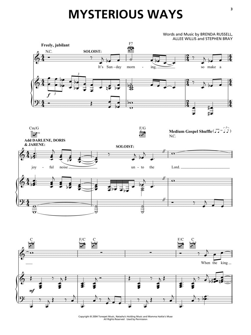 Color Purple, The - Piano/Vocal Selections