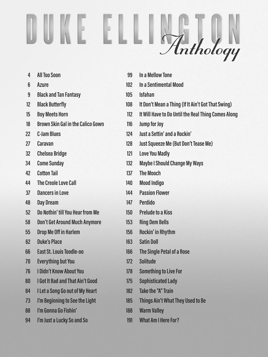 Ellington-Duke Ellington Anthology