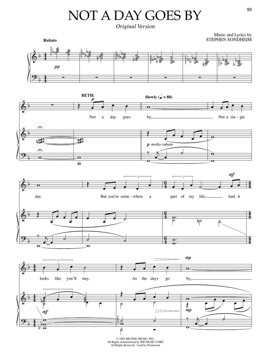 Merrily We Roll Along Vocal Selections