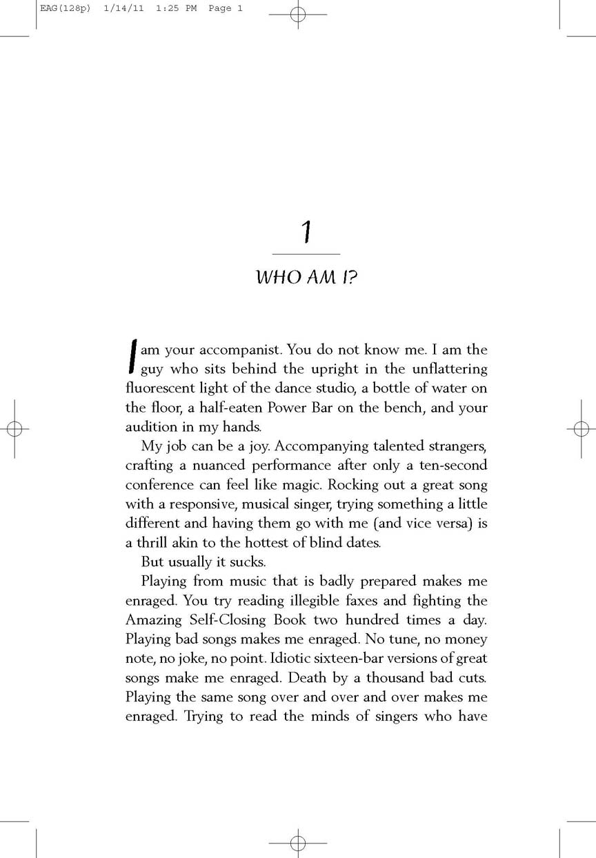 Enraged Accompanist's Guide to the Perfect Audition, The