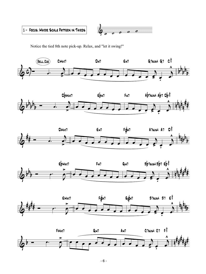Rawlins 21 Bebop Exercises For Vocalists and Instrumentalists