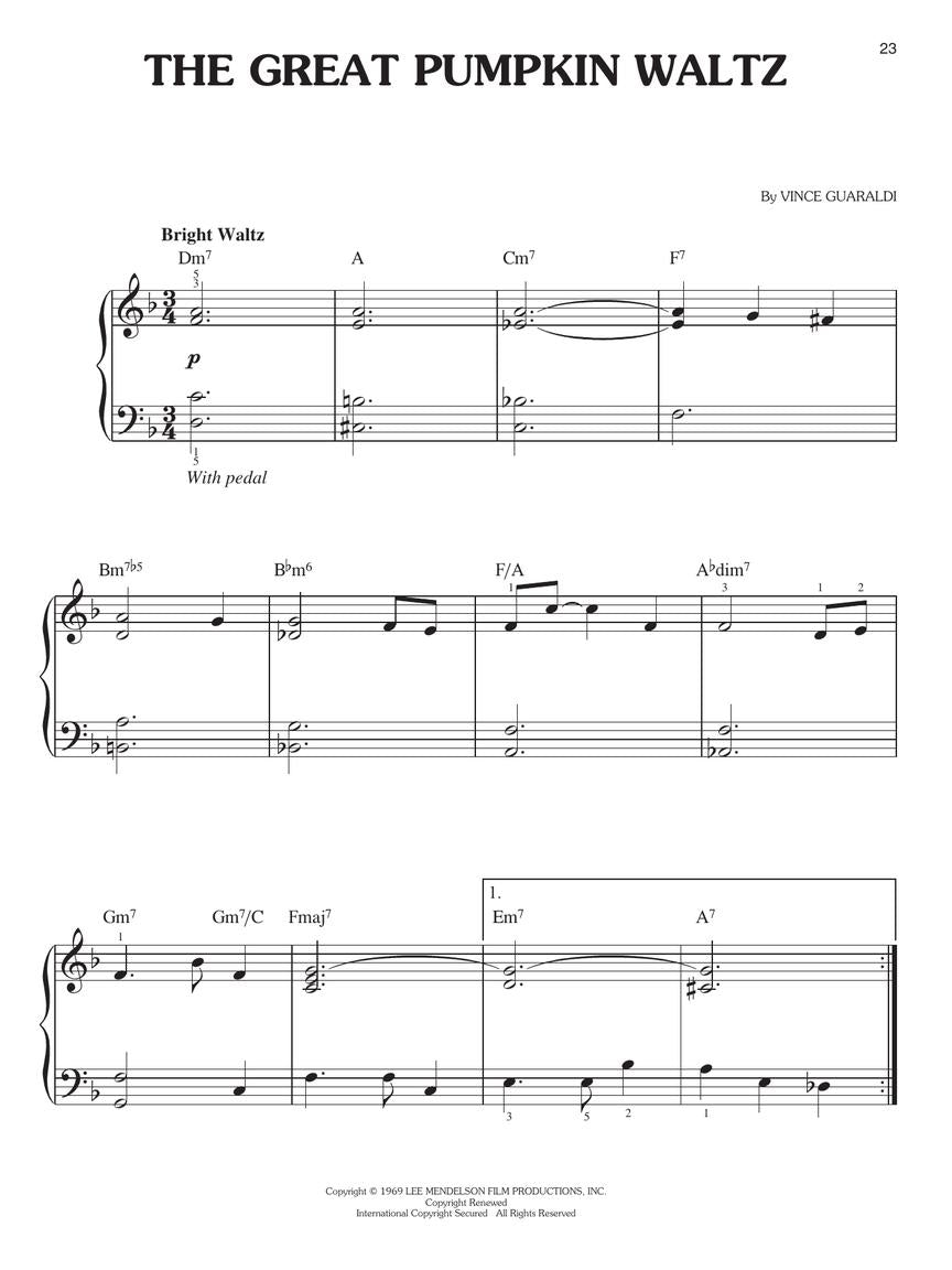 Charlie Brown Collection, The - Easy Piano