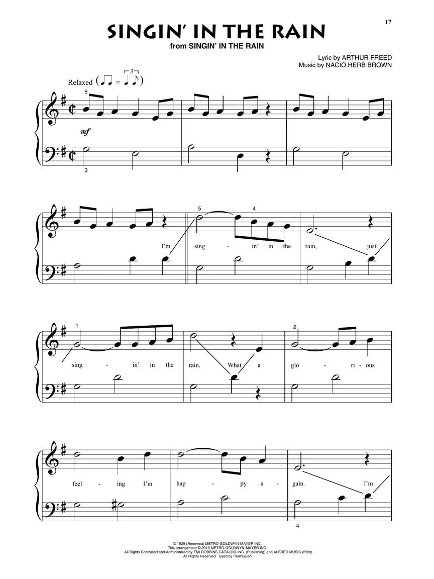 Broadway Favorites for Beginning Piano Solo