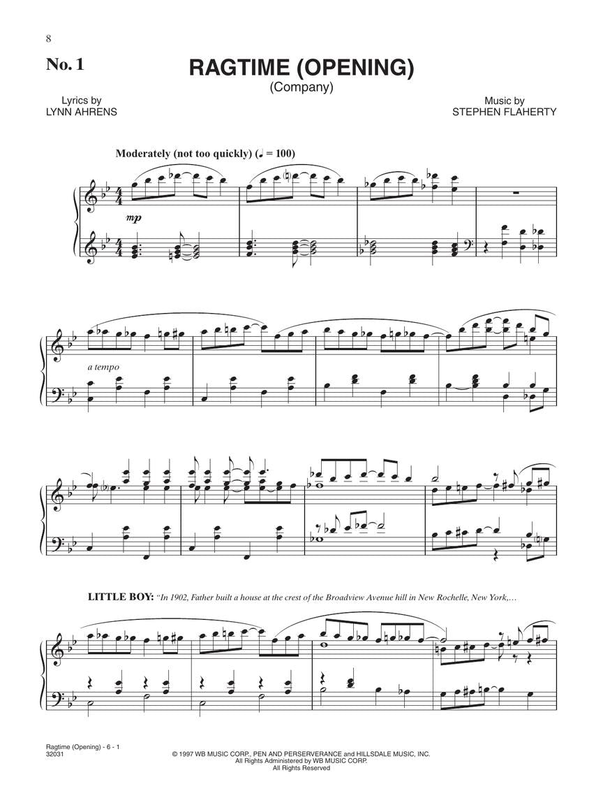 Ragtime the Musical - Vocal Score (Complete)