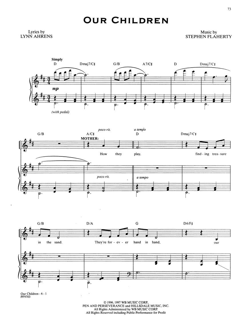 Ragtime - Vocal Selections