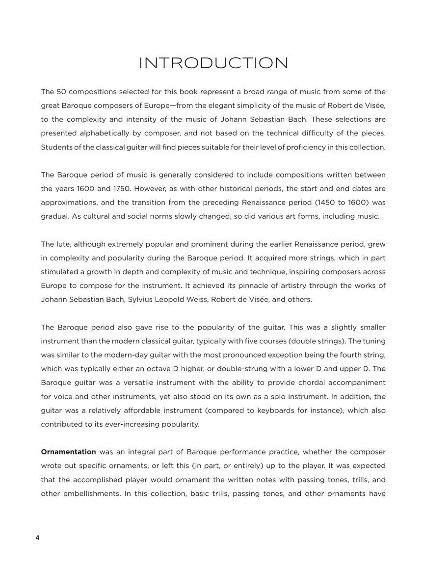 First 50 Baroque Pieces You Should Play on Guitar