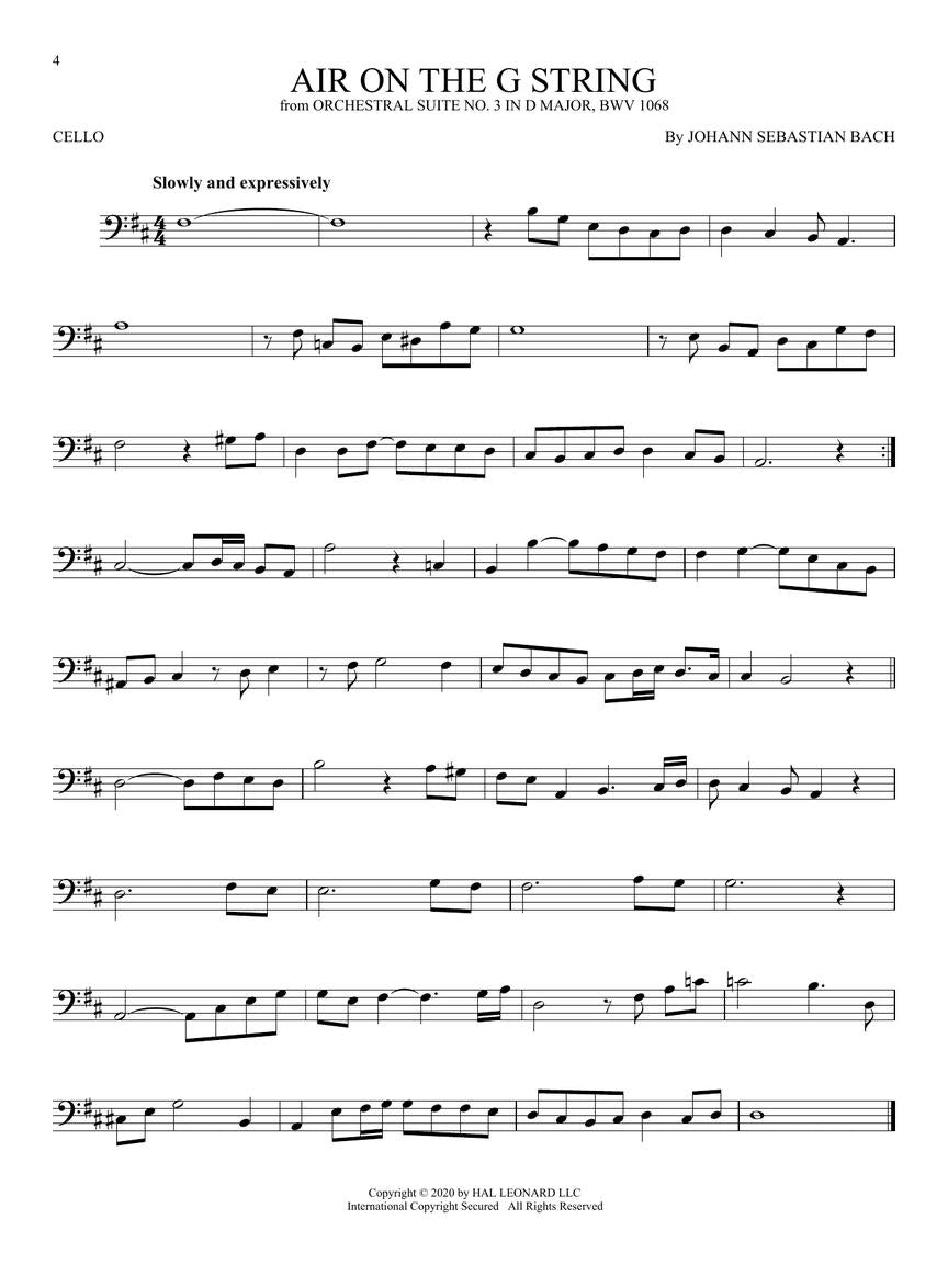 First 50 Songs You Should Play on Cello