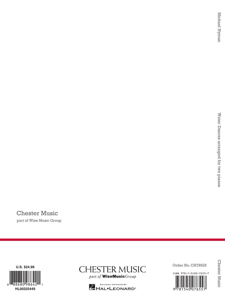 Water Dances - 2 Pianos/4 Hands