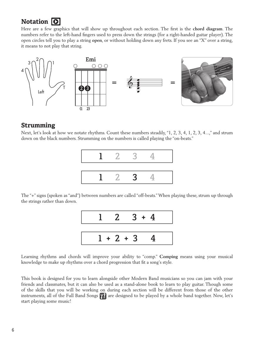 Modern Band Method – Guitar, Book 1