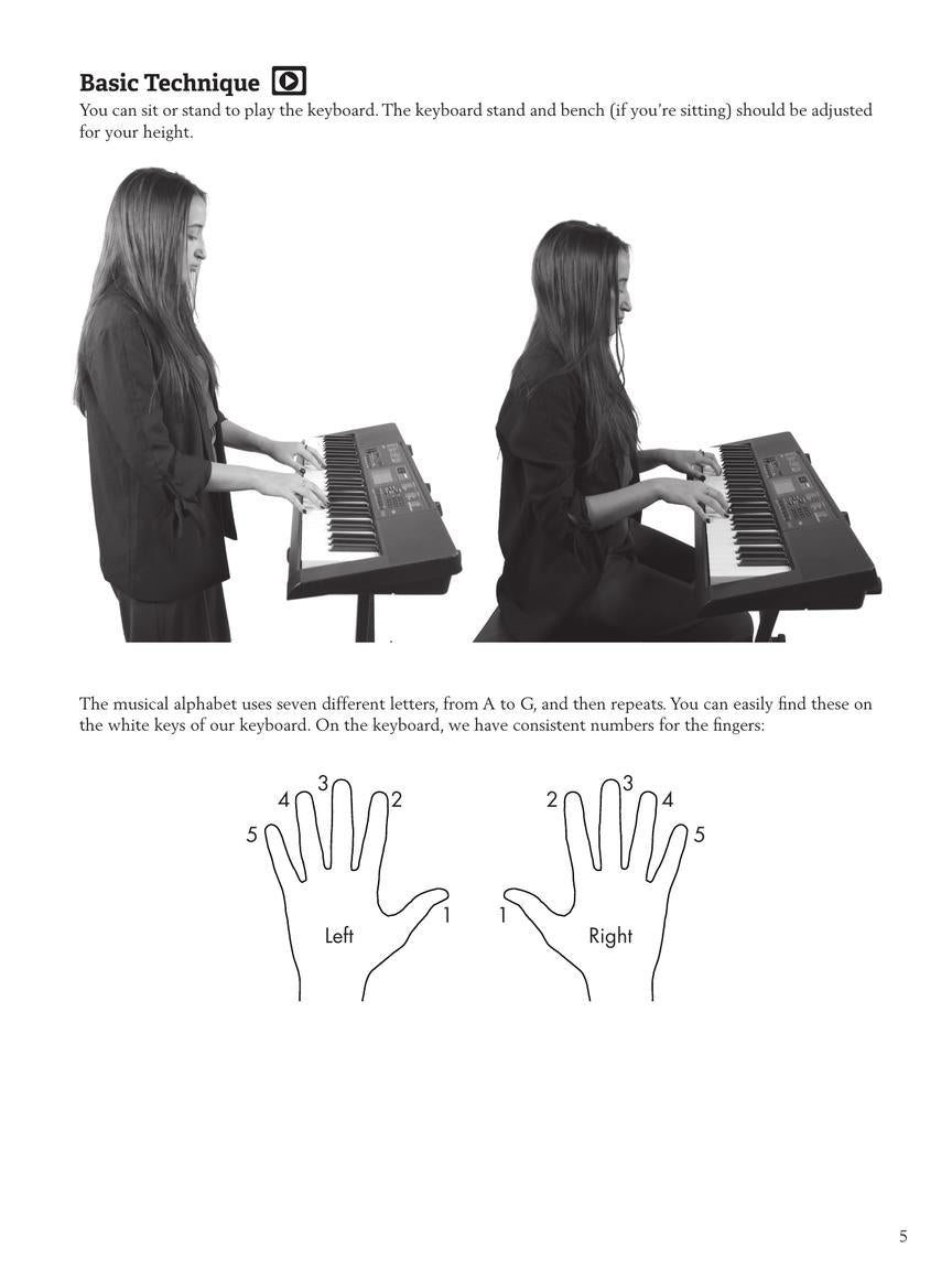 Modern Band Method – Keyboard, Book 1