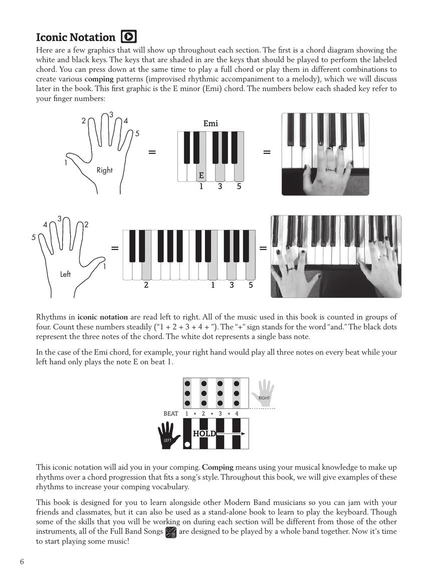 Modern Band Method – Keyboard, Book 1