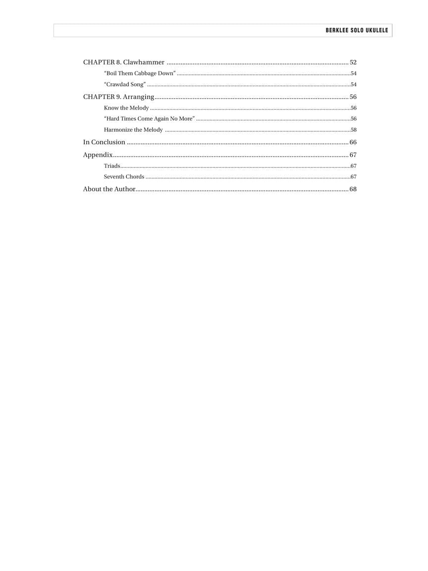 Berklee Solo Ukulele