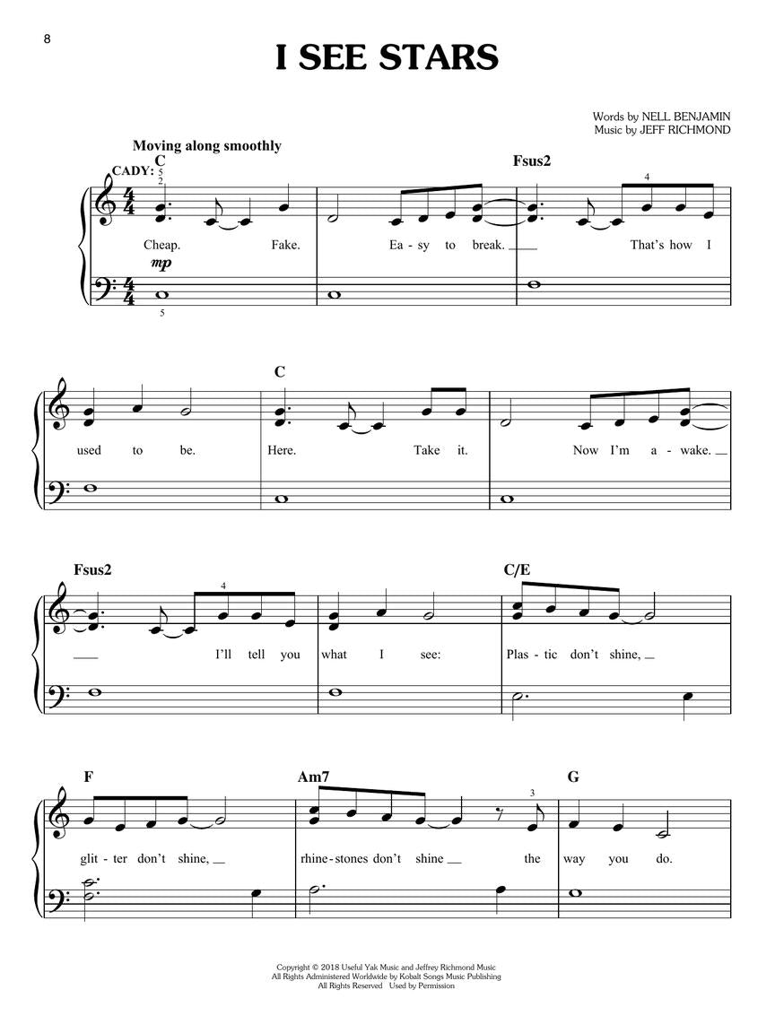 Mean Girls - Easy Piano Selections