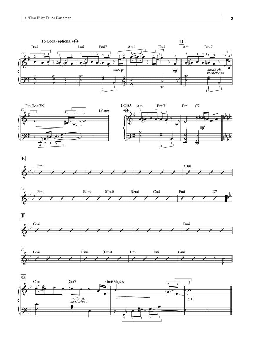 Pomeranz Contemporary Etudes for Harp