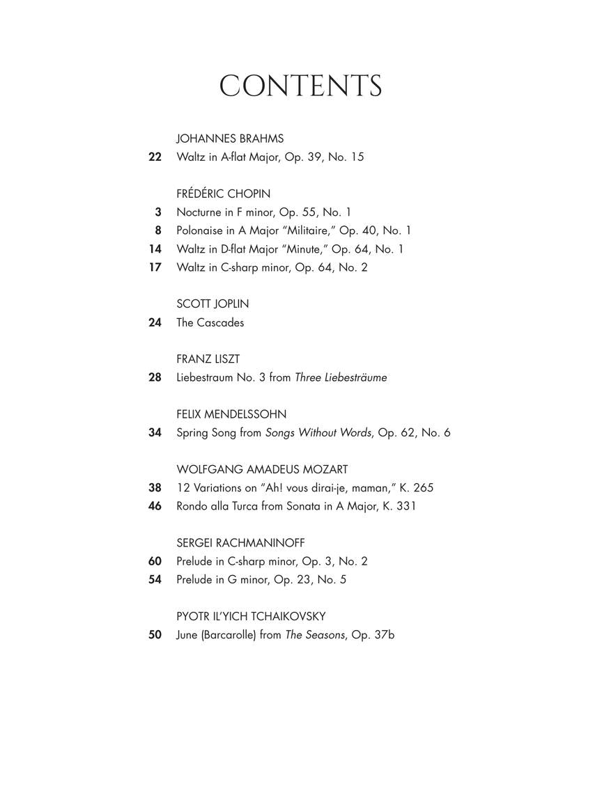 Classical Piano Masters Upper Intermediate Level