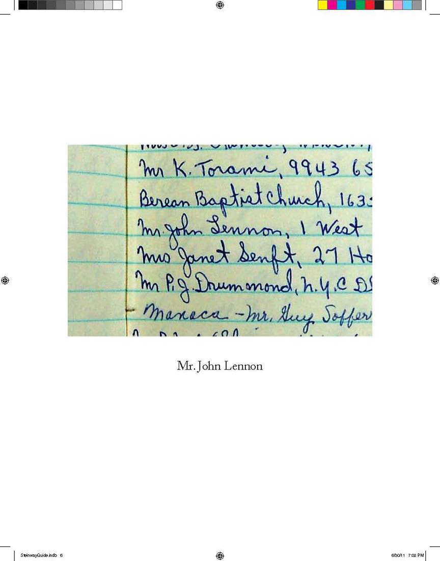 The Official Guide to Steinway Pianos