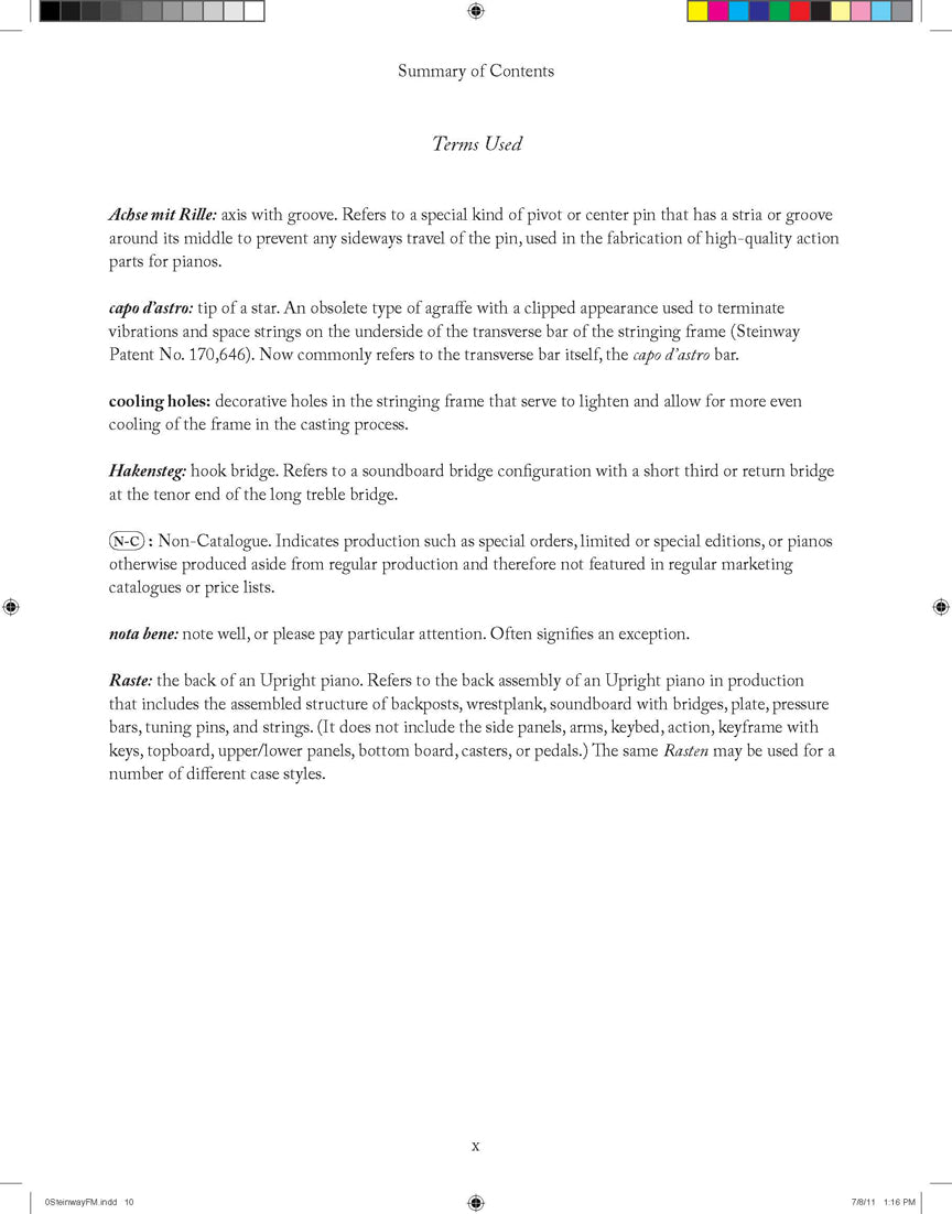 The Official Guide to Steinway Pianos