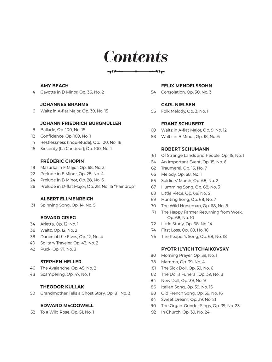 Intermediate Romantic Era Favorites