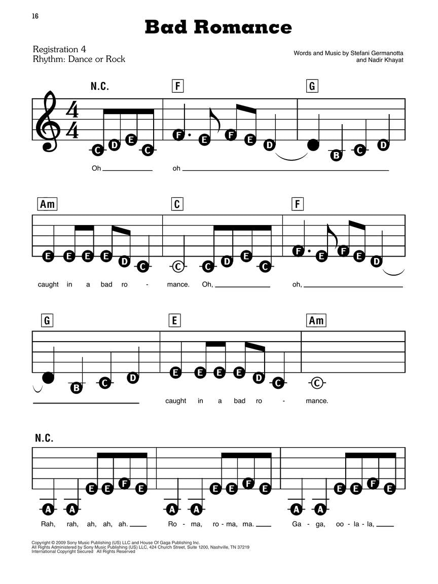 Songs of the 2010s: The New Decade Series – Updated Edition E-Z Play Today #371