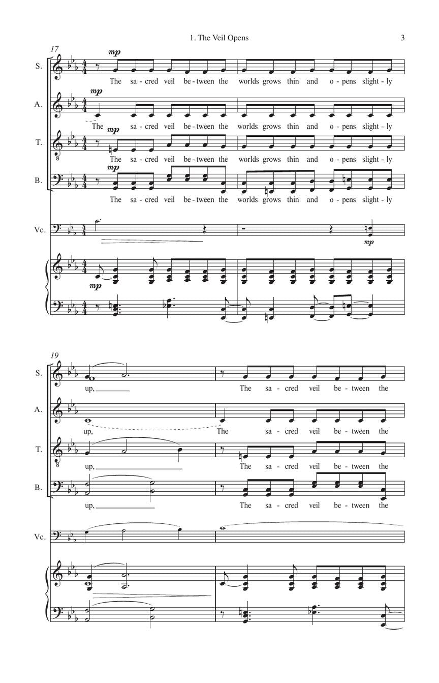 Whitacre The Sacred Veil SATB