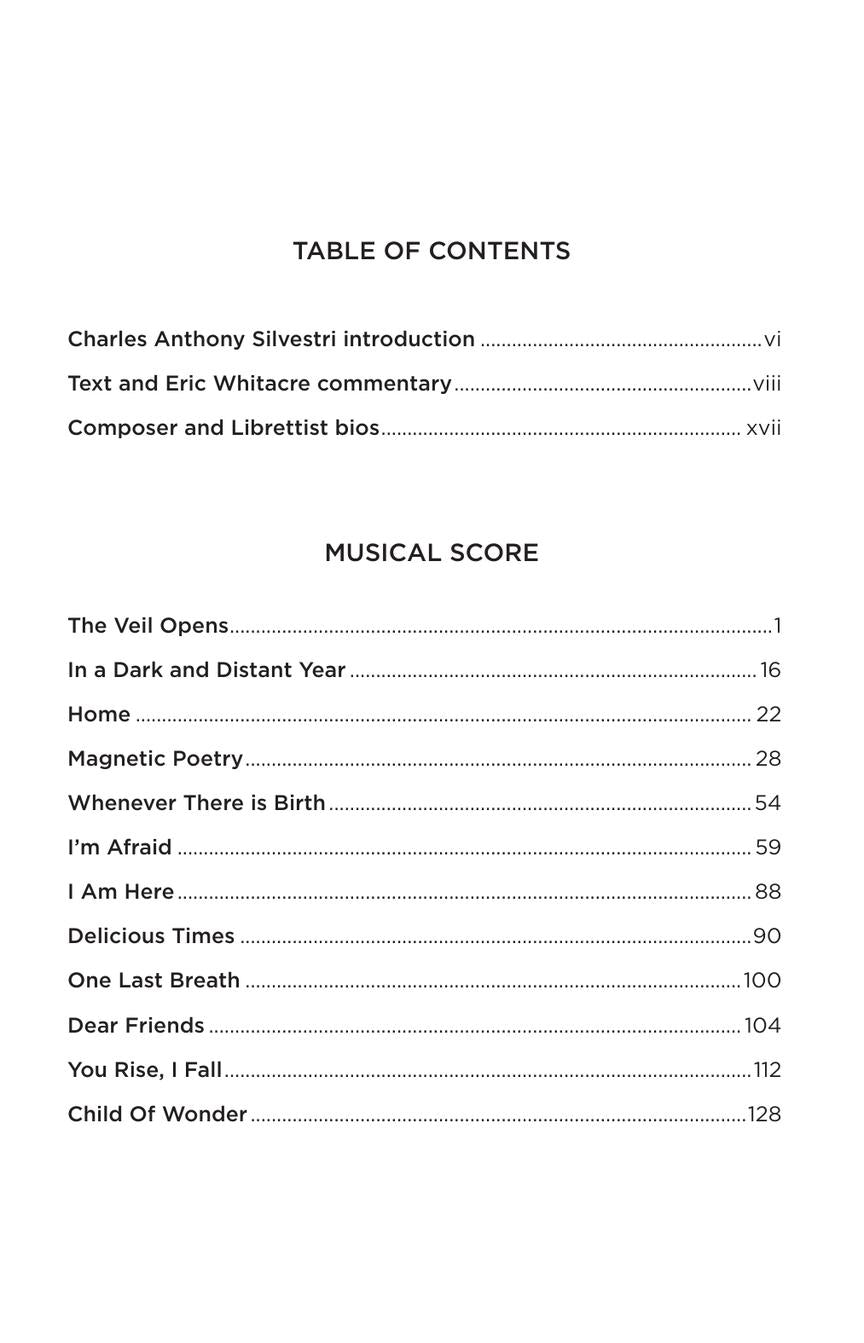 Whitacre The Sacred Veil SATB