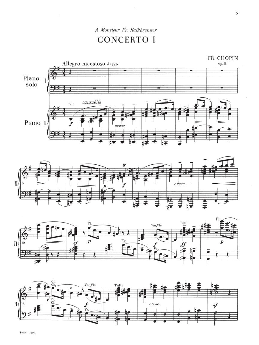 Chopin Concertos Two Pianos