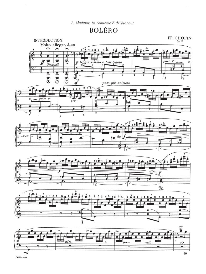 Chopin Minor Works