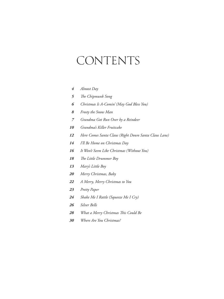 Christmas Songs with Three Chords