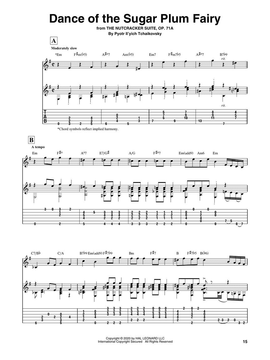 Christmas Songs for Solo Jazz Guitar