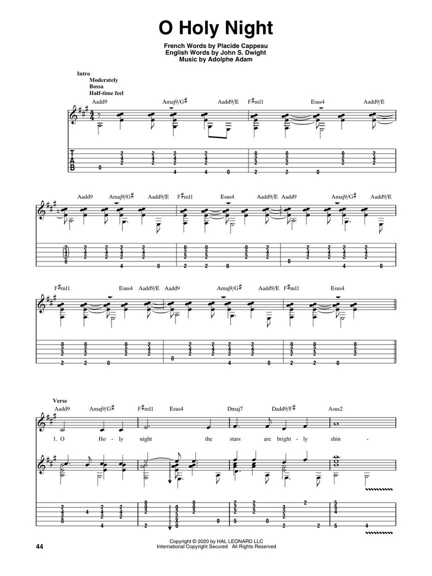 Christmas Songs for Solo Jazz Guitar